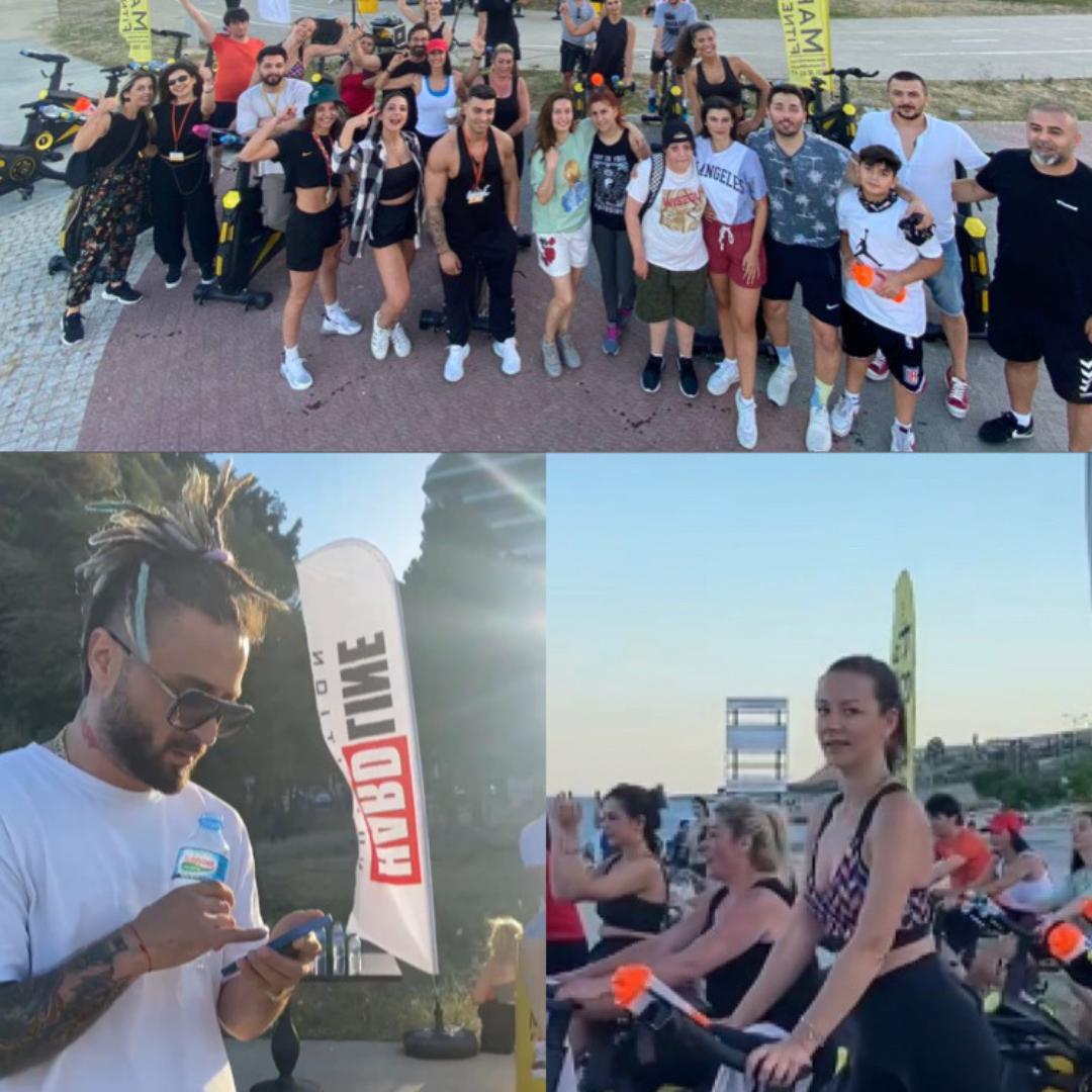 ŞANIŞER - OUTDOOR SPINING & ZUMBA  - HARDLINE & MARIN 34  FITNESS CLUB 